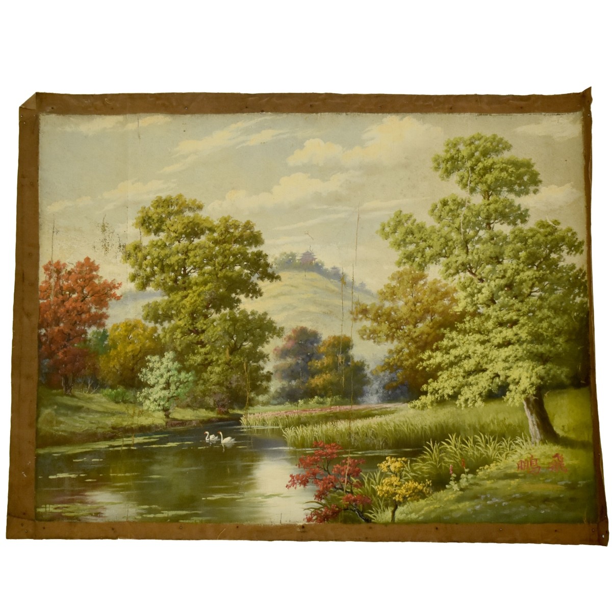 Antique Japanese Landscape Paintings