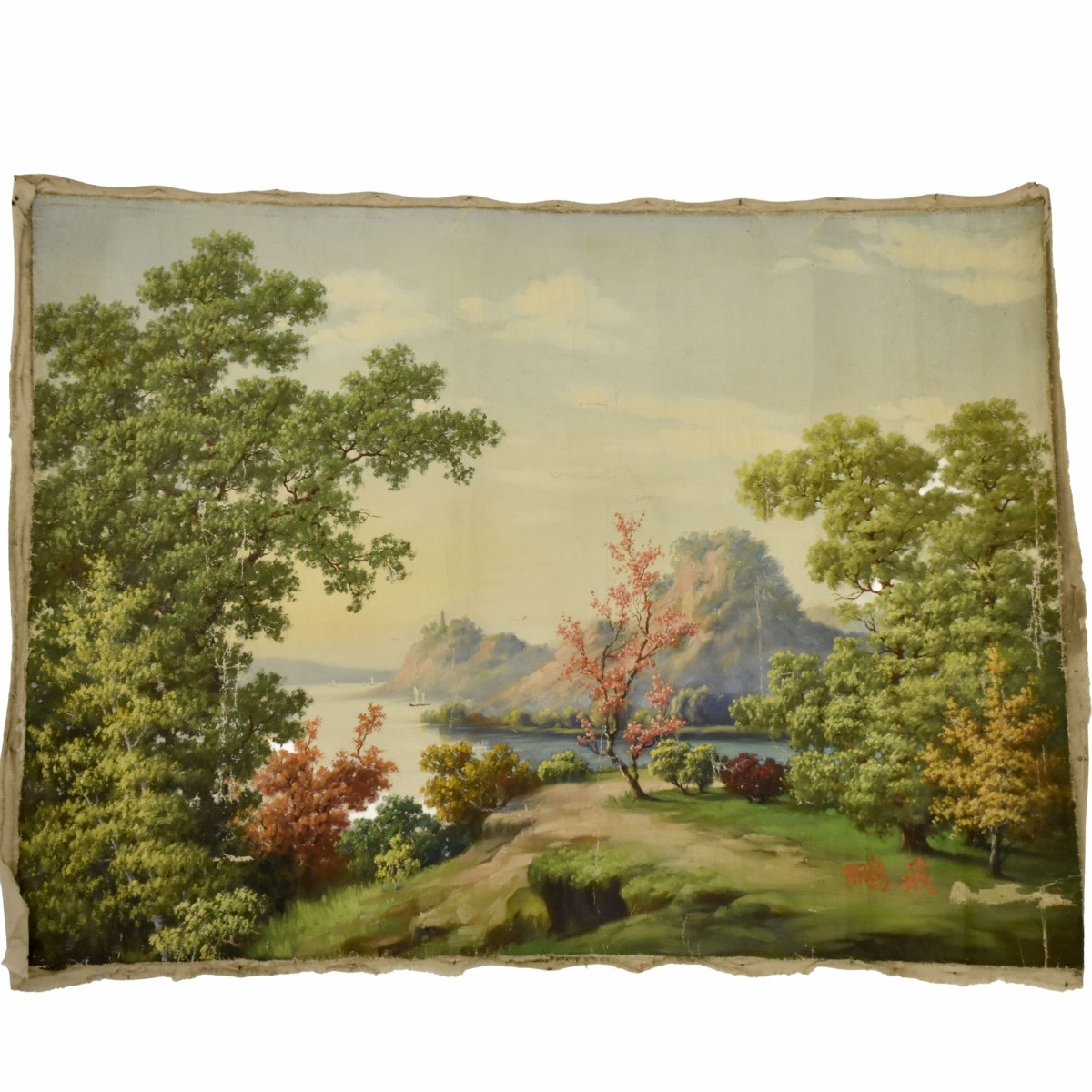 Antique Japanese Landscape Paintings