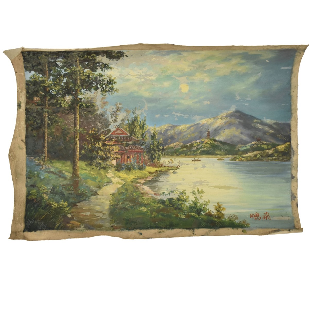 Antique Japanese Landscape Paintings