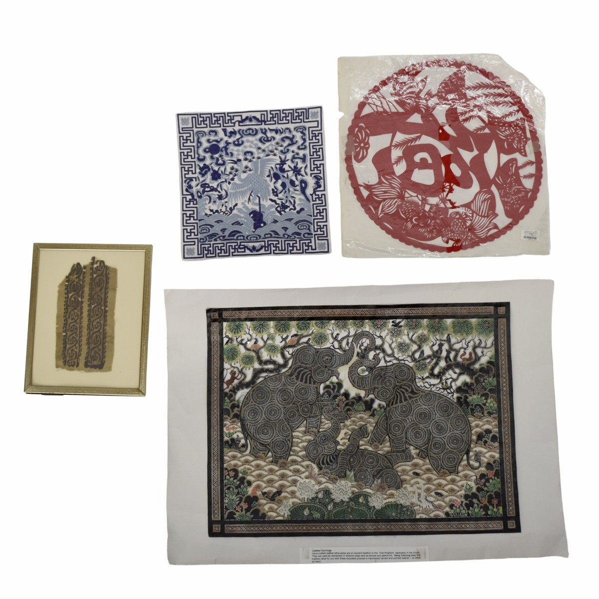 Various Pieces Asian Artworks