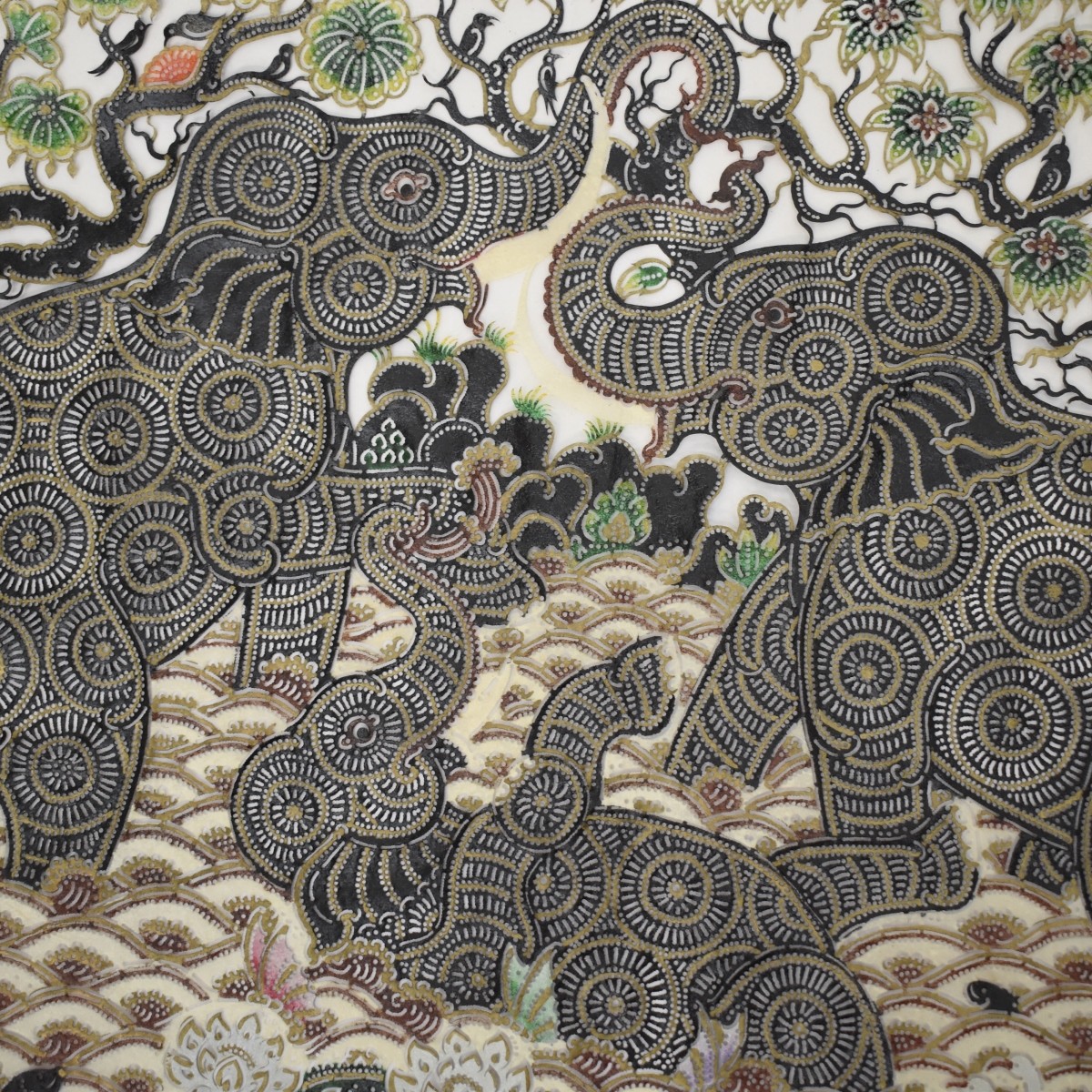 Various Pieces Asian Artworks