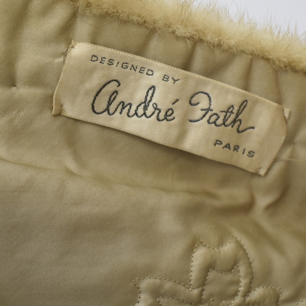 Vintage Andrew Paris Mink Fur Stole