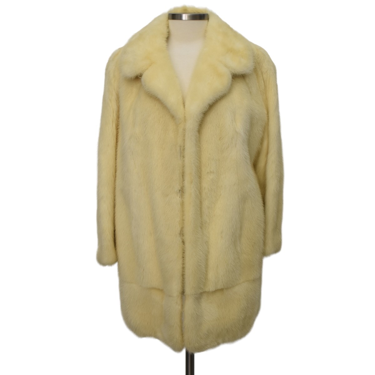 Vintage Jules Taylor White Mink Coat