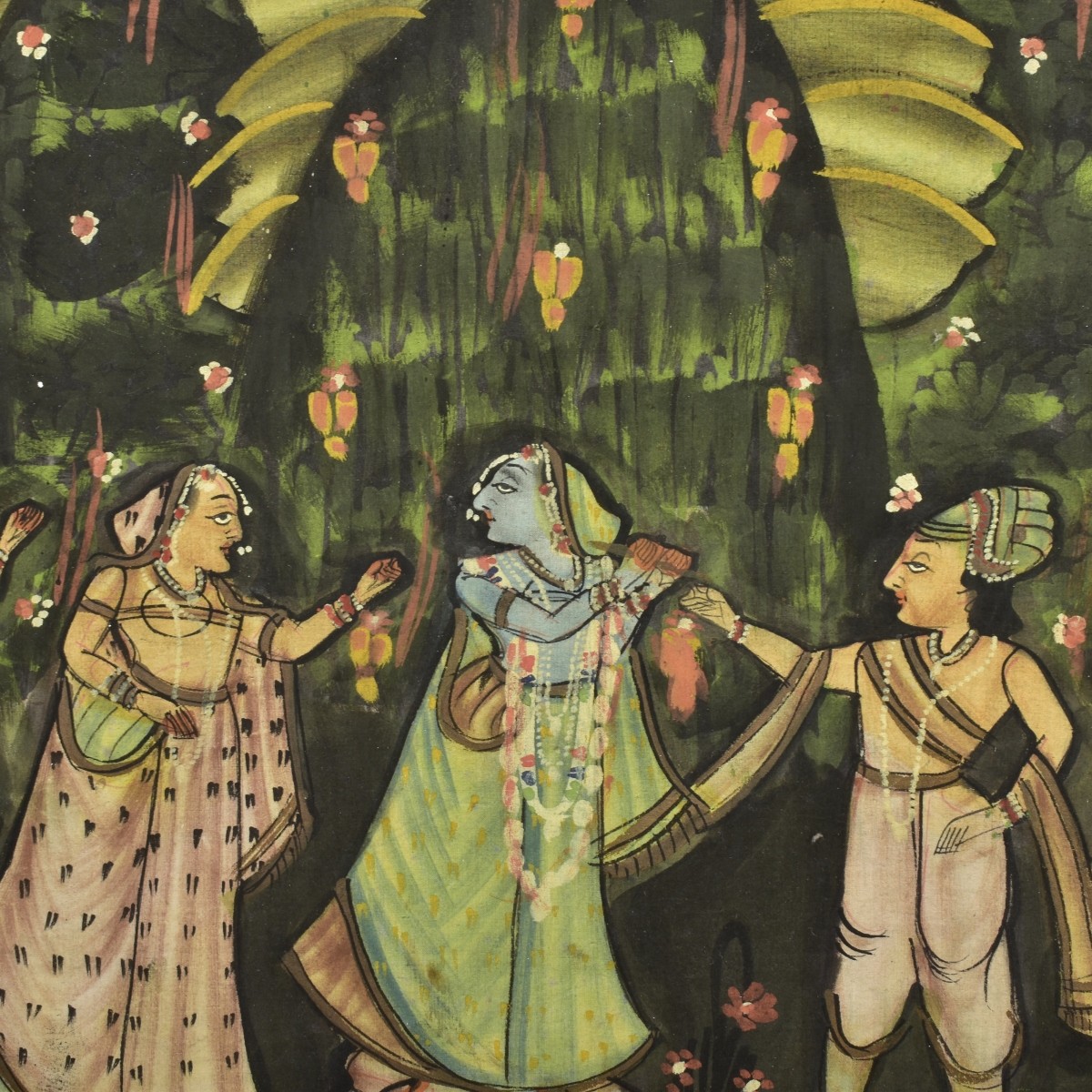 Vintage Indian Pichwai Painting