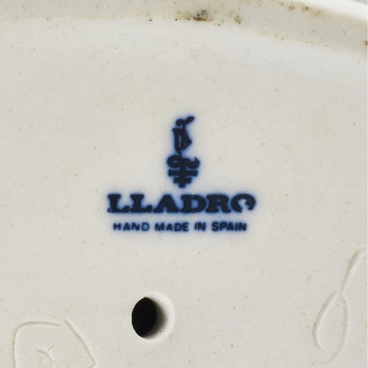 Lladro Spain Gloss Porcelain Sculptures