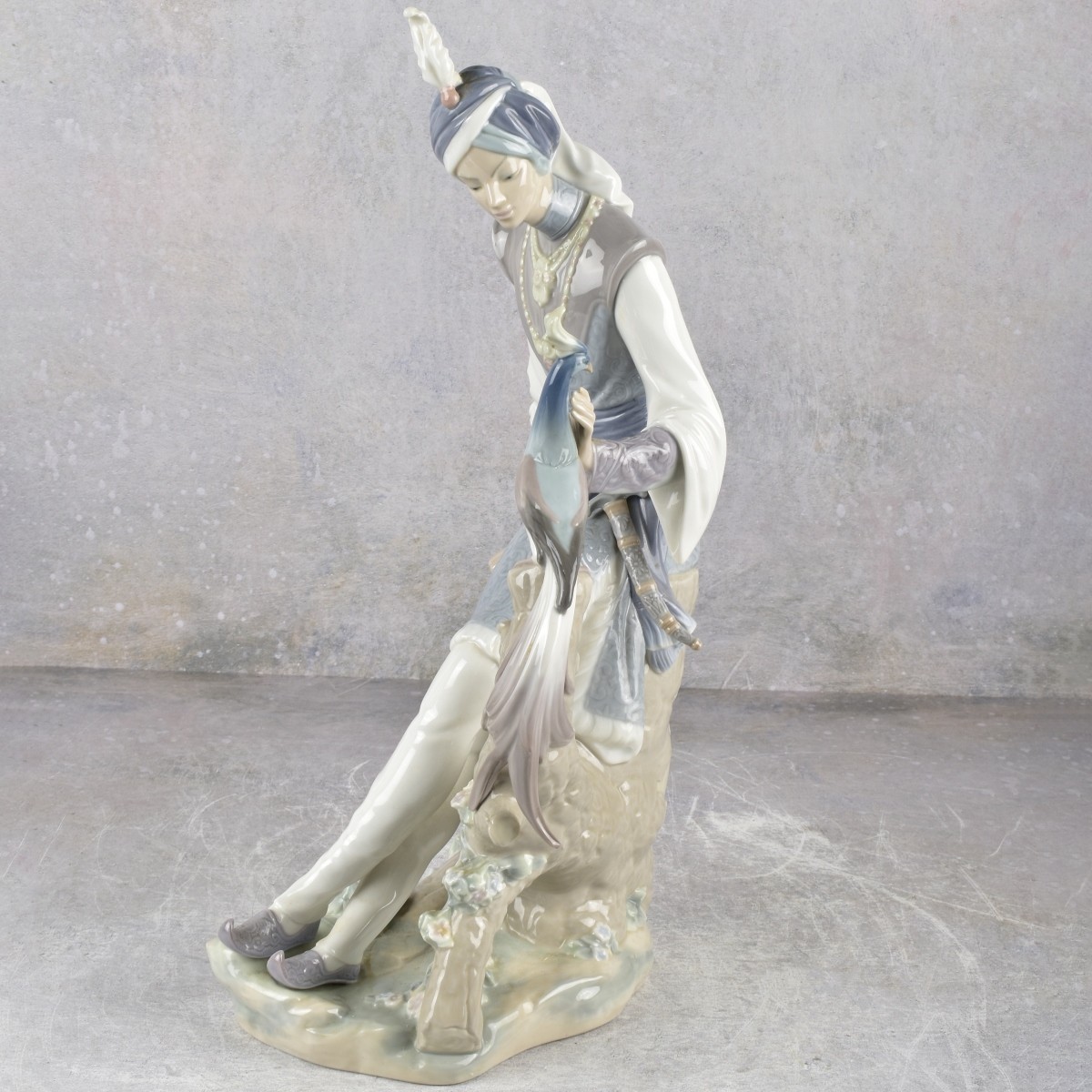 Lladro Spain Gloss Porcelain Sculpture