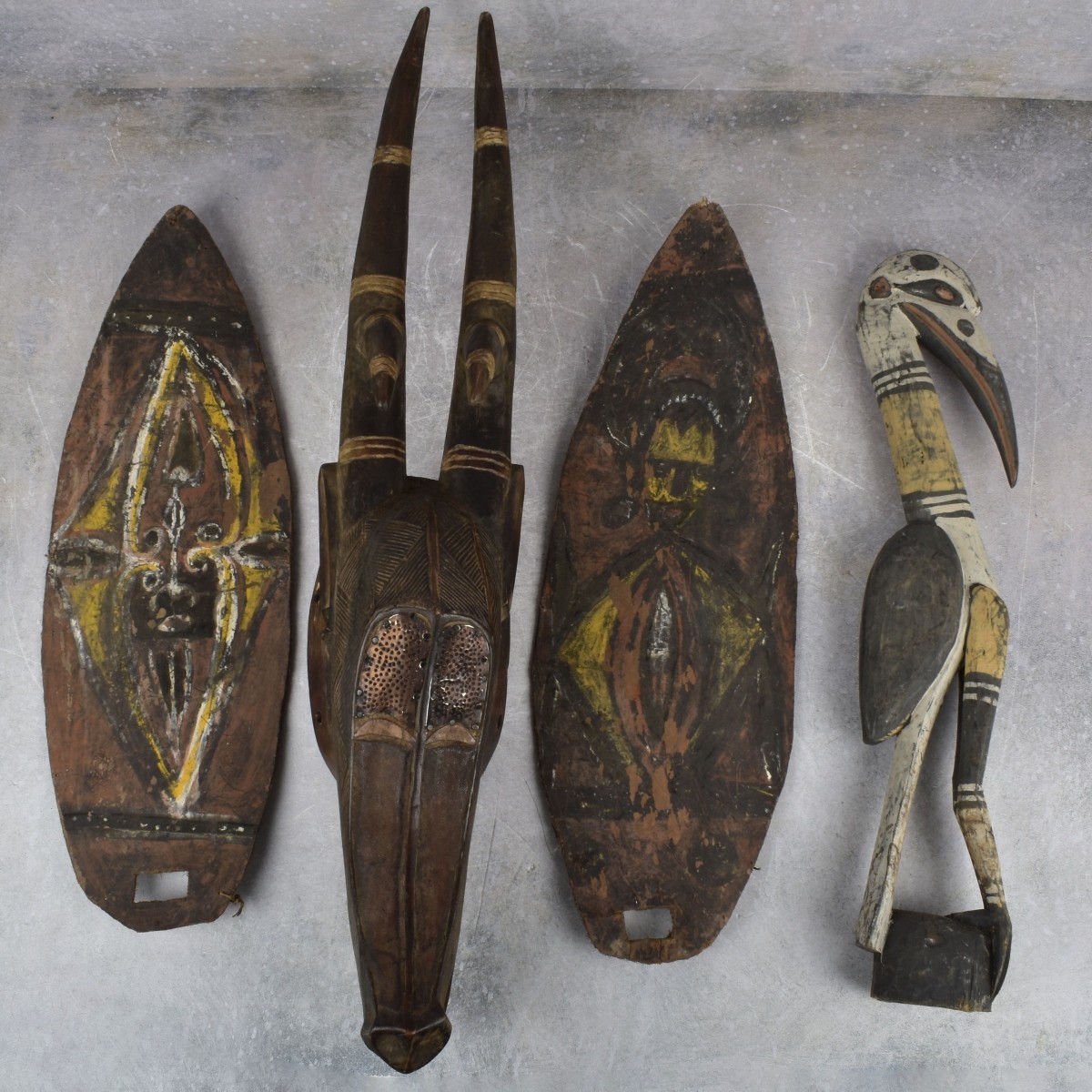 Vintage African Tribal Carvings