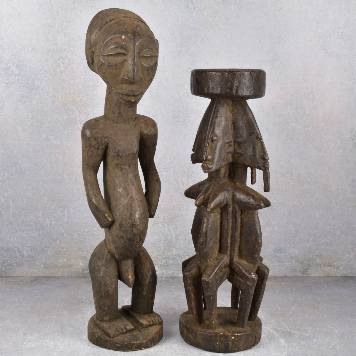 Vintage African Tribal Carvings