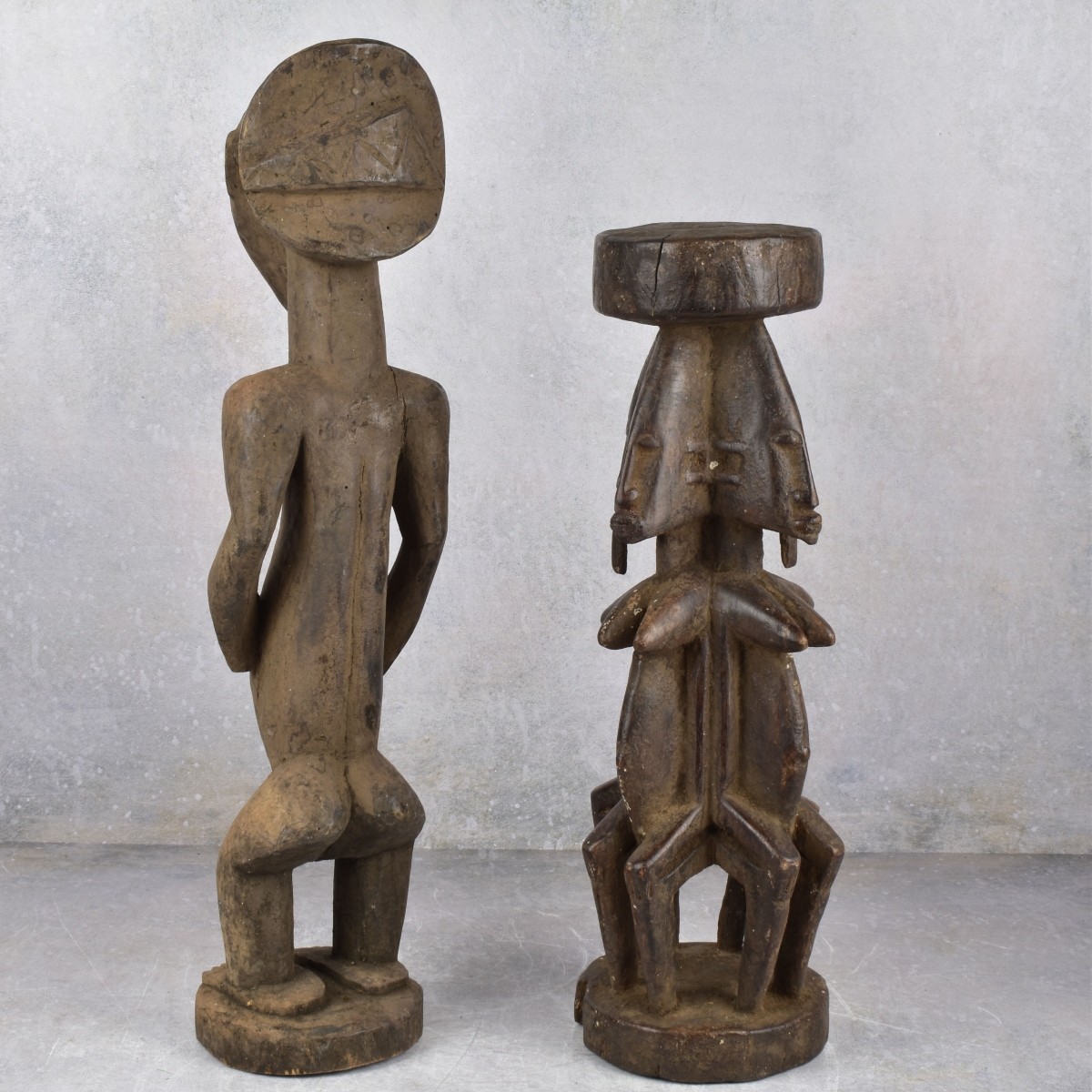 Vintage African Tribal Carvings