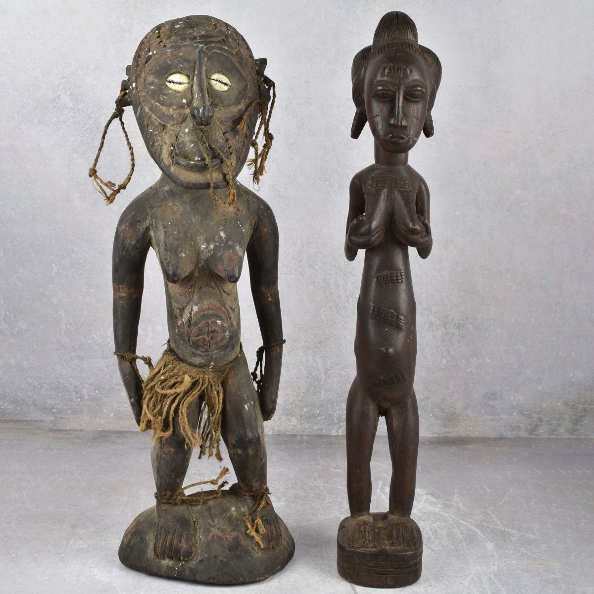 Vintage African Tribal Carvings