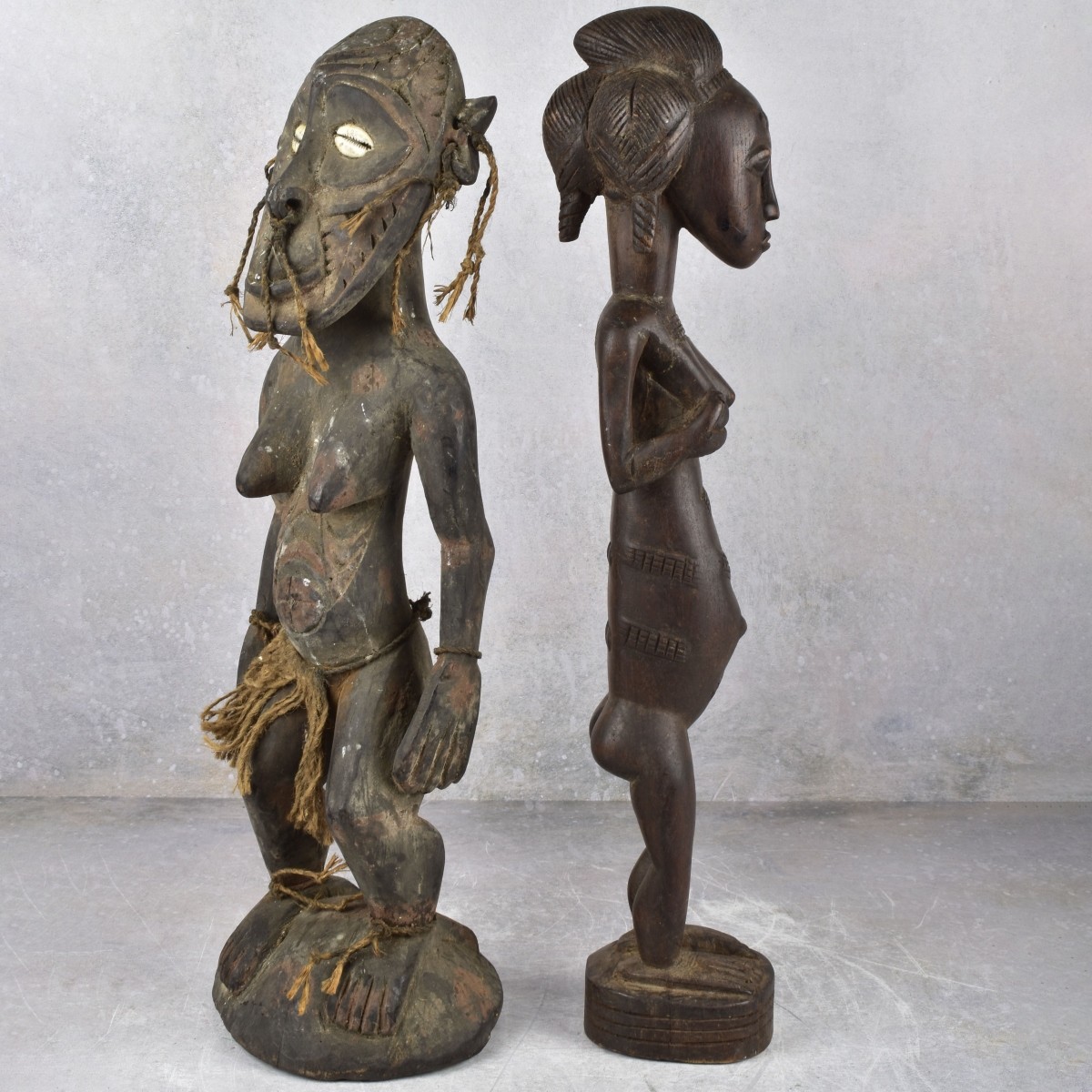 Vintage African Tribal Carvings
