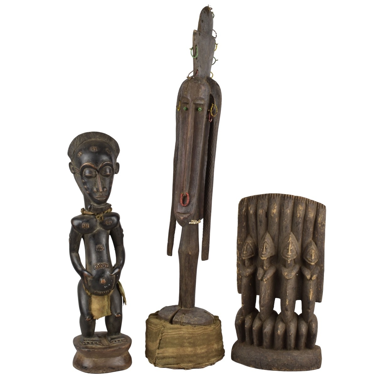Vintage African Tribal Carvings