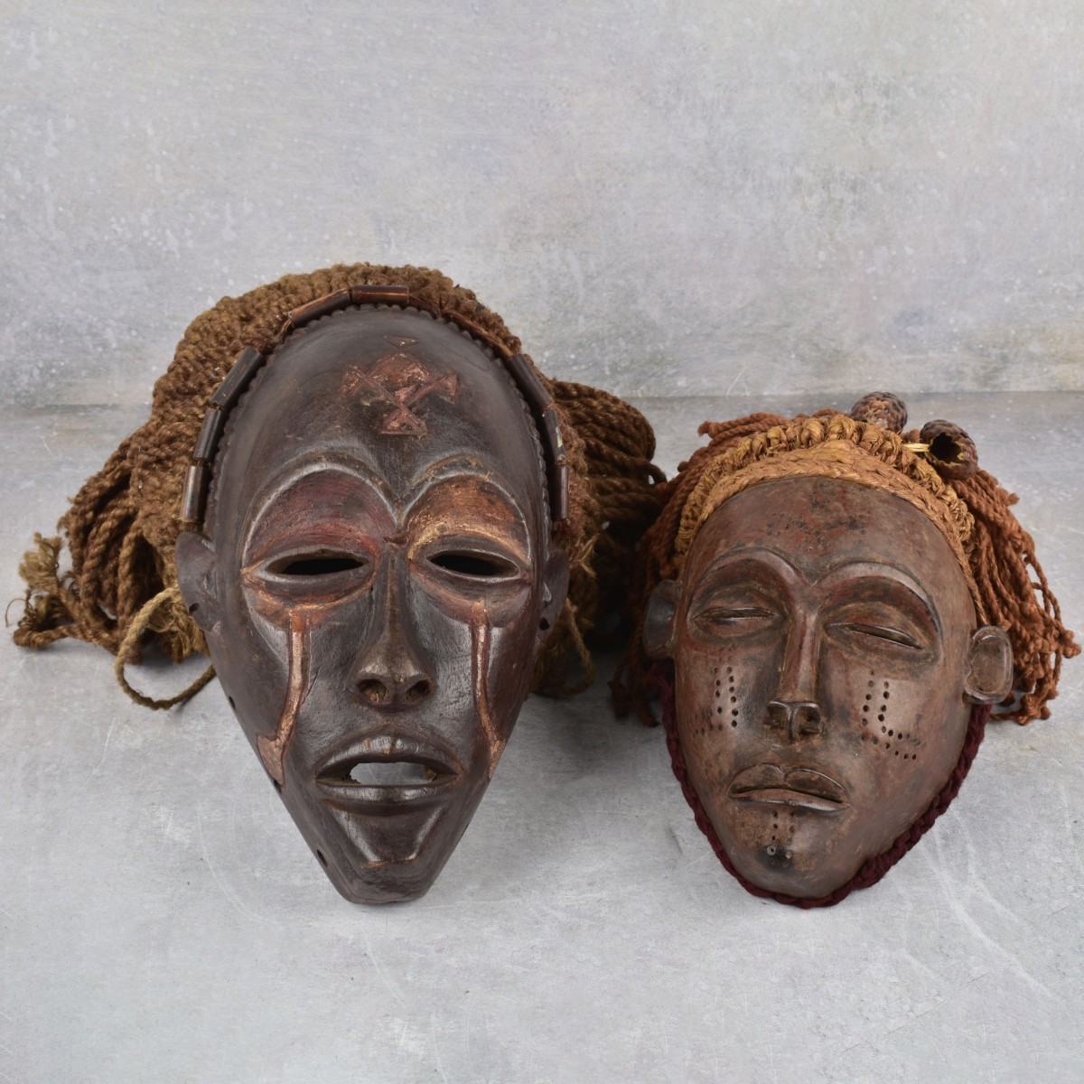 Vintage African Tribal Carvings
