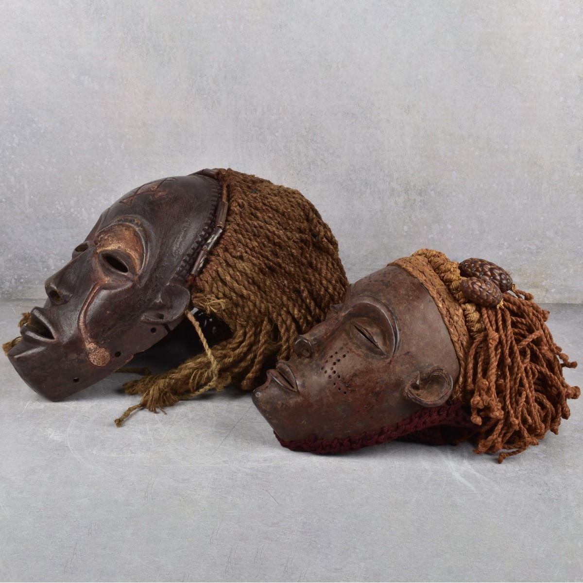 Vintage African Tribal Carvings