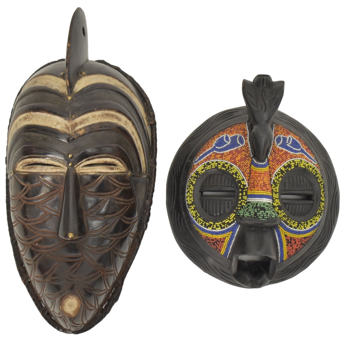 Vintage African Tribal Carvings