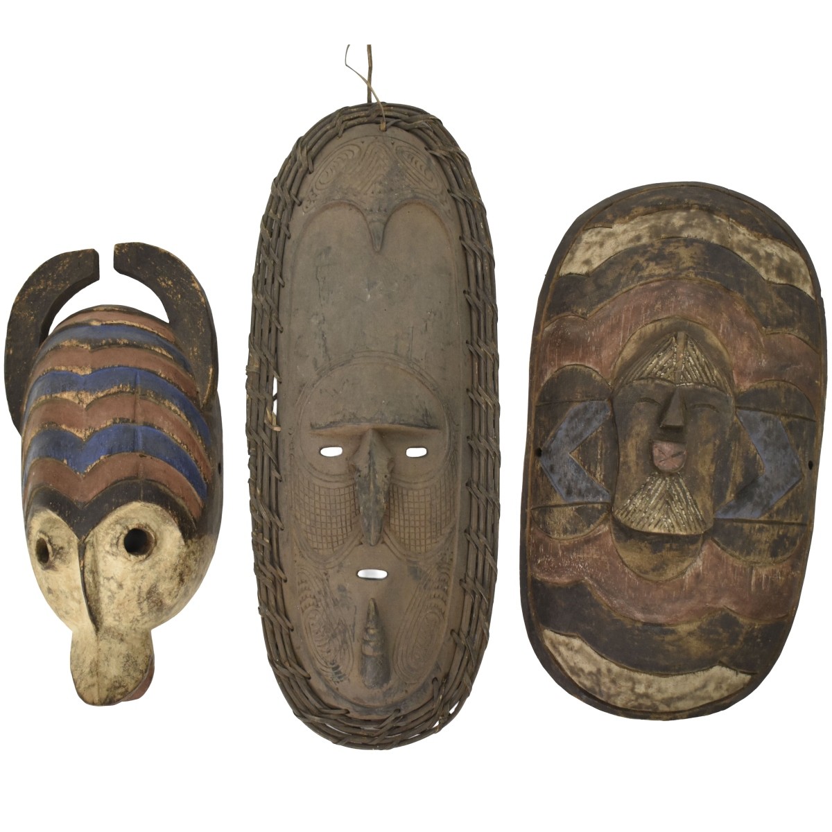 Vintage African Tribal Carvings
