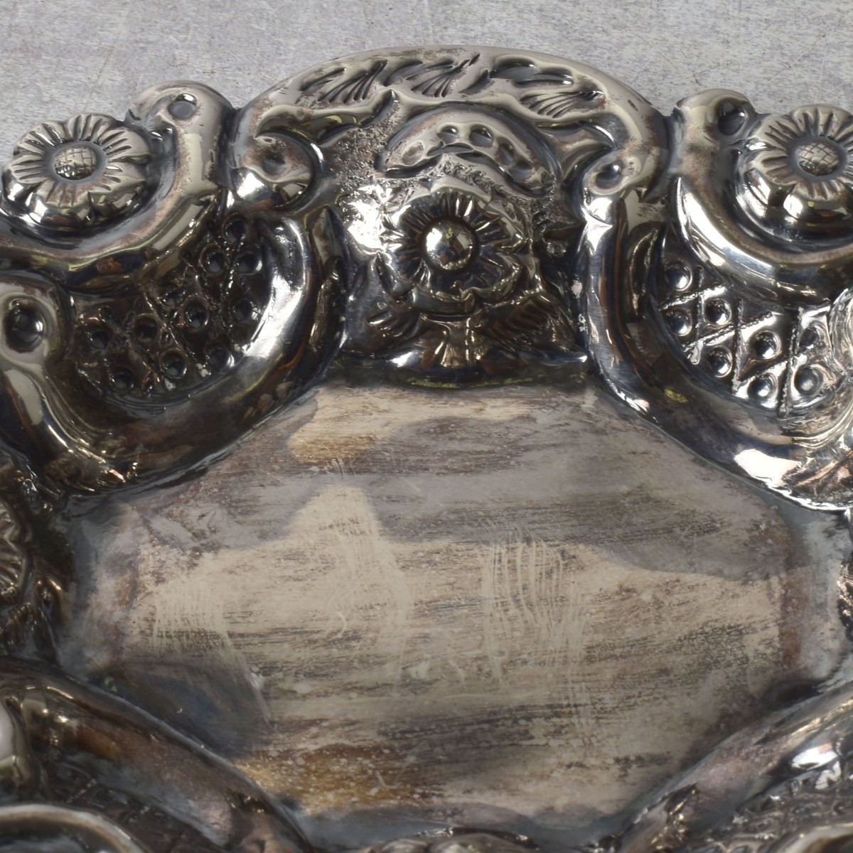 Burmese Silver Repousse Pieces