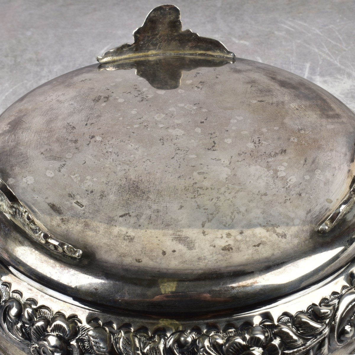 Burmese Repousse Silver Box