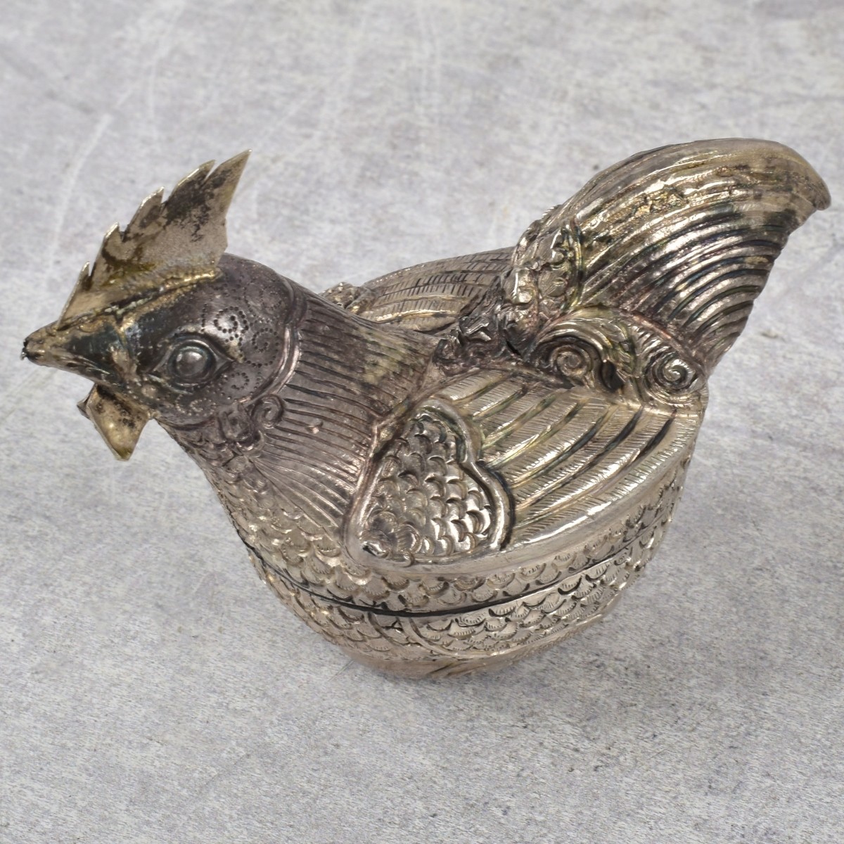 Burmese Repousse Silver Pieces