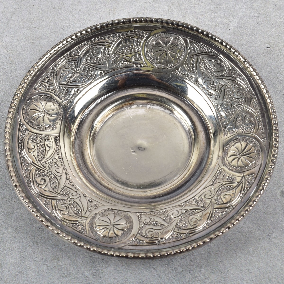 Burmese Repousse Silver Pieces
