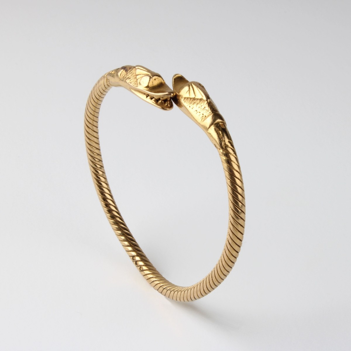 18K Cuff Bangle Bracelet