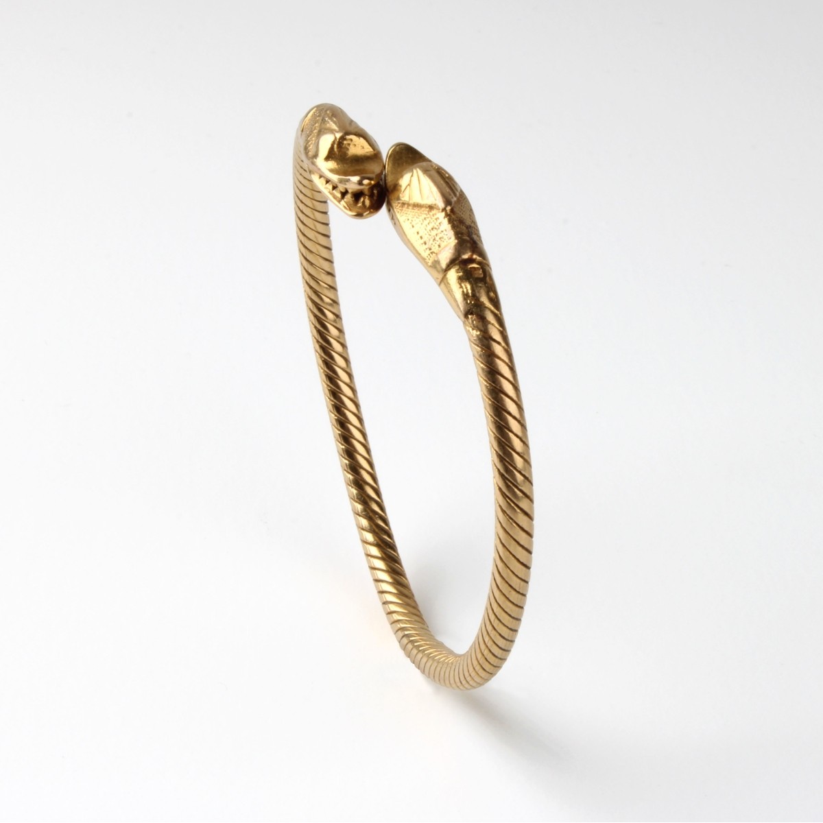 18K Cuff Bangle Bracelet