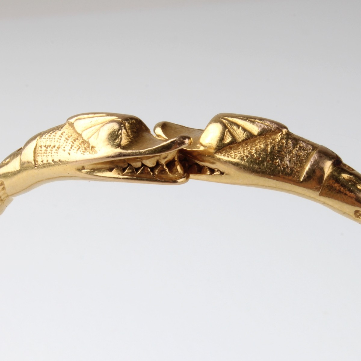 18K Cuff Bangle Bracelet