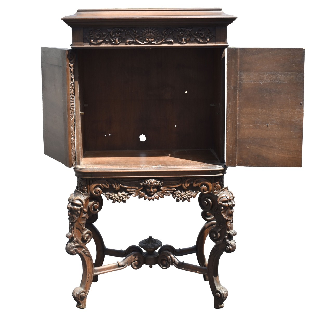 Vintage Carved Renaissance Revival Cabinet
