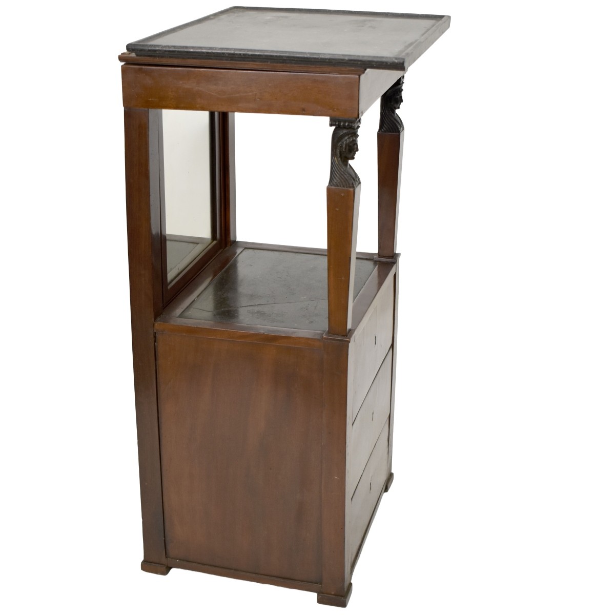 English Regency Style Gentleman's Shaving Table