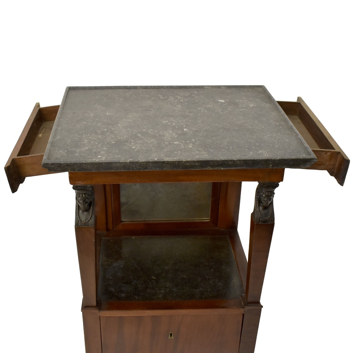 English Regency Style Gentleman's Shaving Table