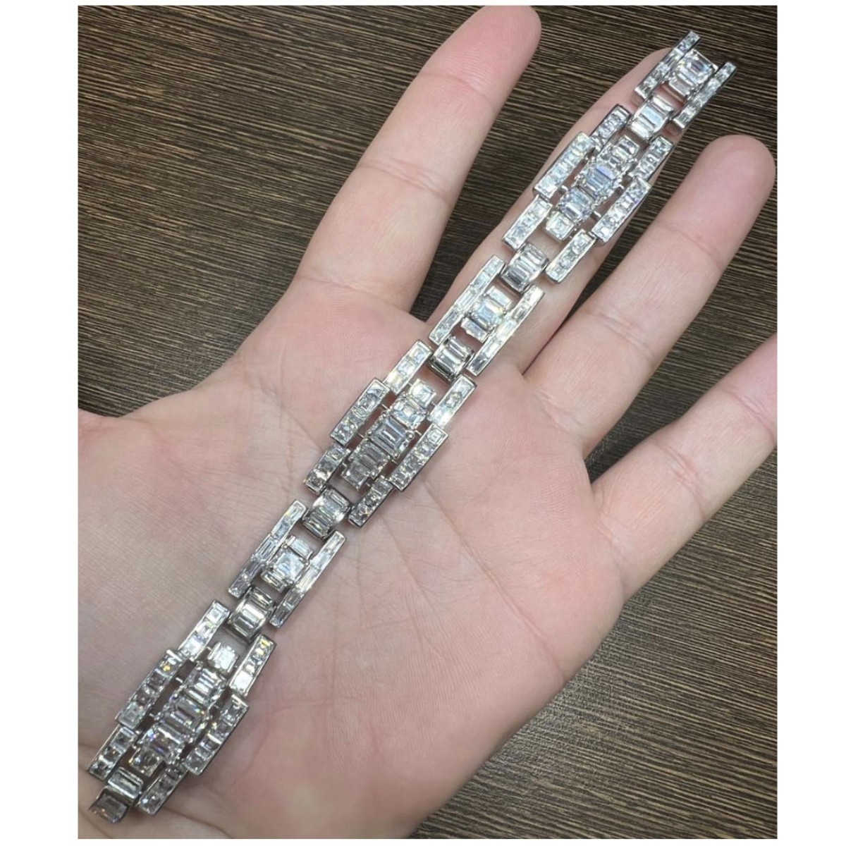 Oscar Heyman Diamond Bracelet