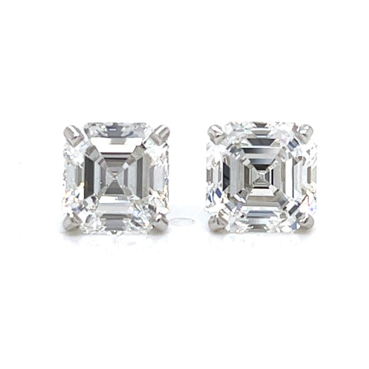 GIA Diamond and 14K Ear Studs