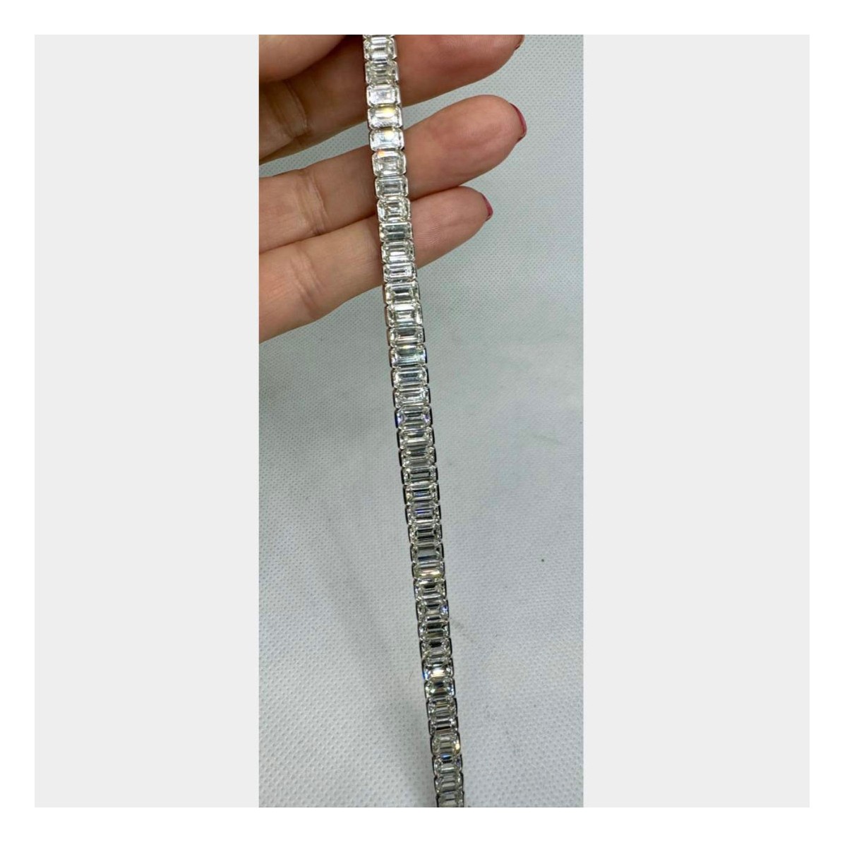 Diamond and Platinum Bracelet