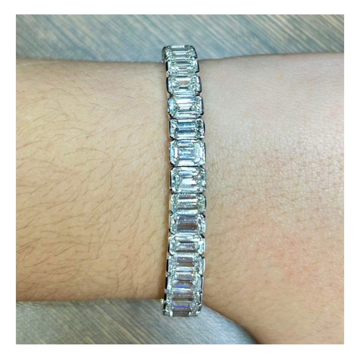 Diamond and Platinum Bracelet