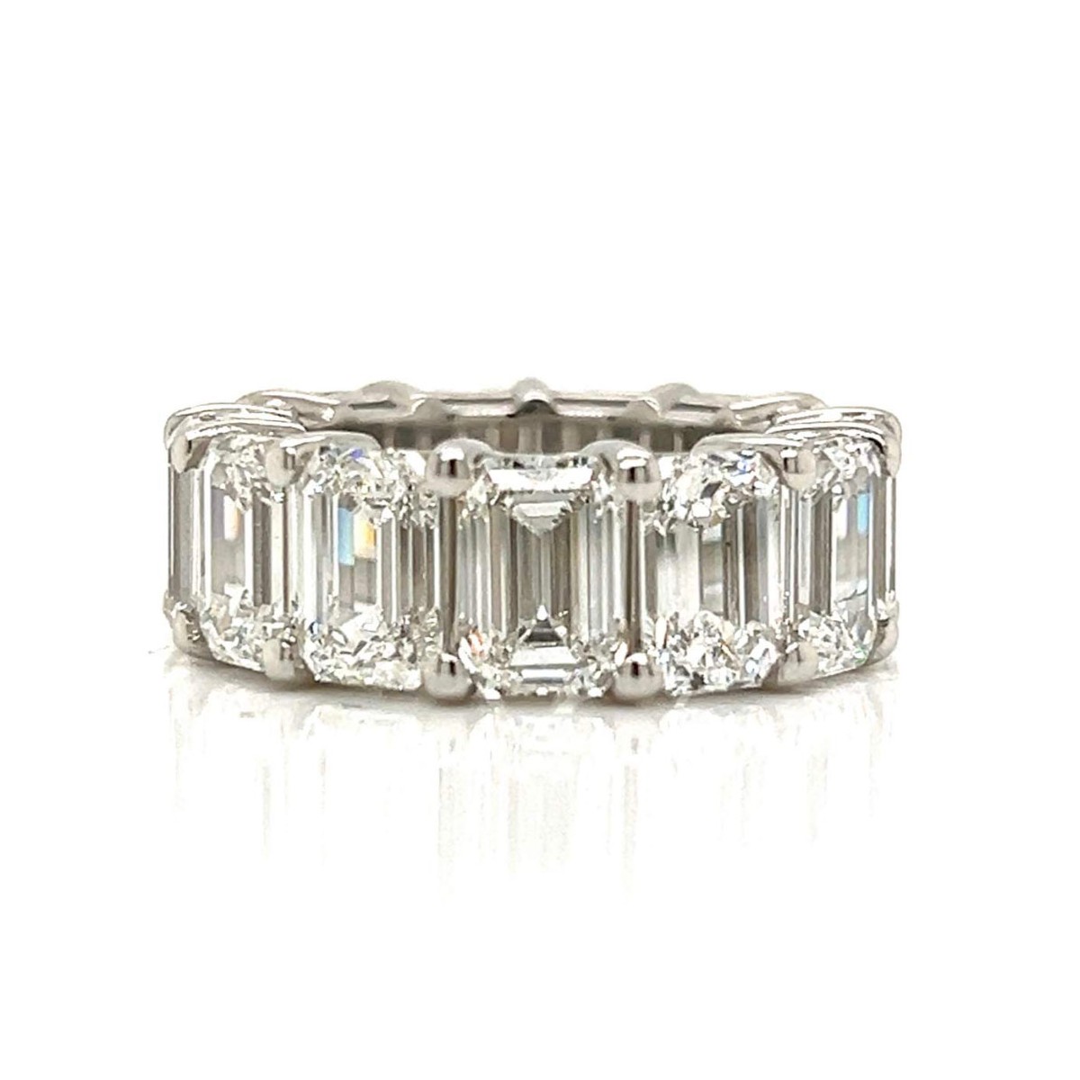 GIA Diamond and Platinum Ring
