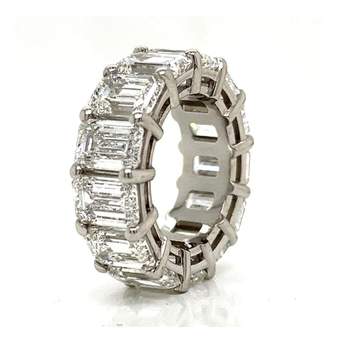 GIA Diamond and Platinum Ring