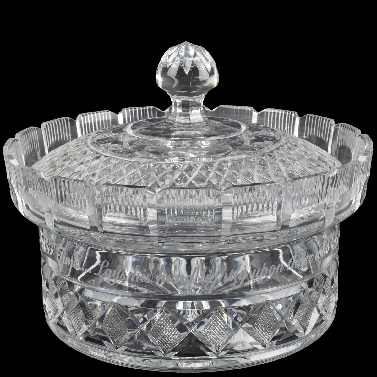 Waterford "Millenium Father Time" Bowl