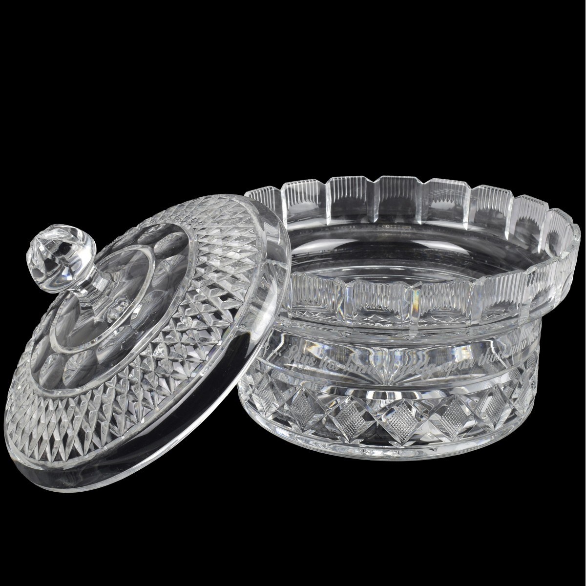 Waterford "Millenium Father Time" Bowl