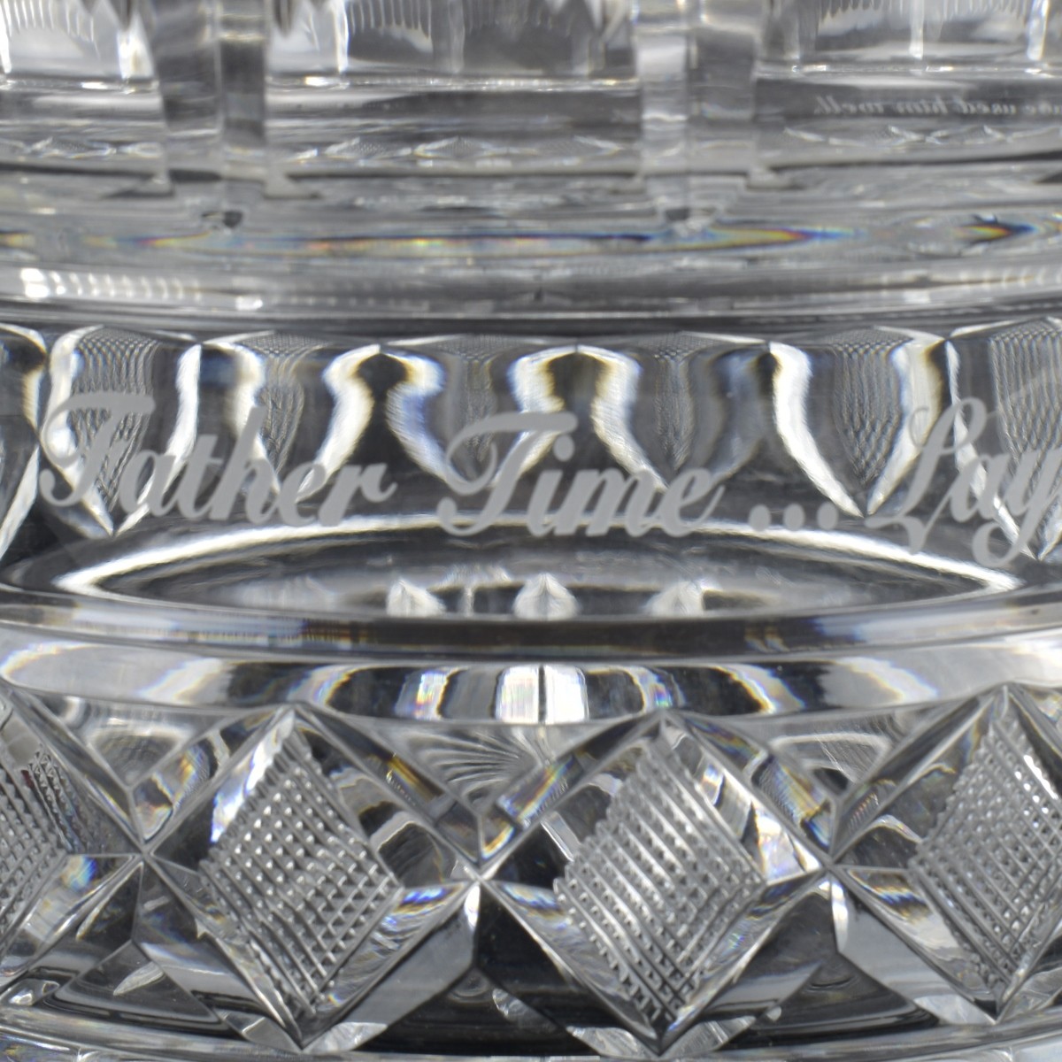 Waterford "Millenium Father Time" Bowl