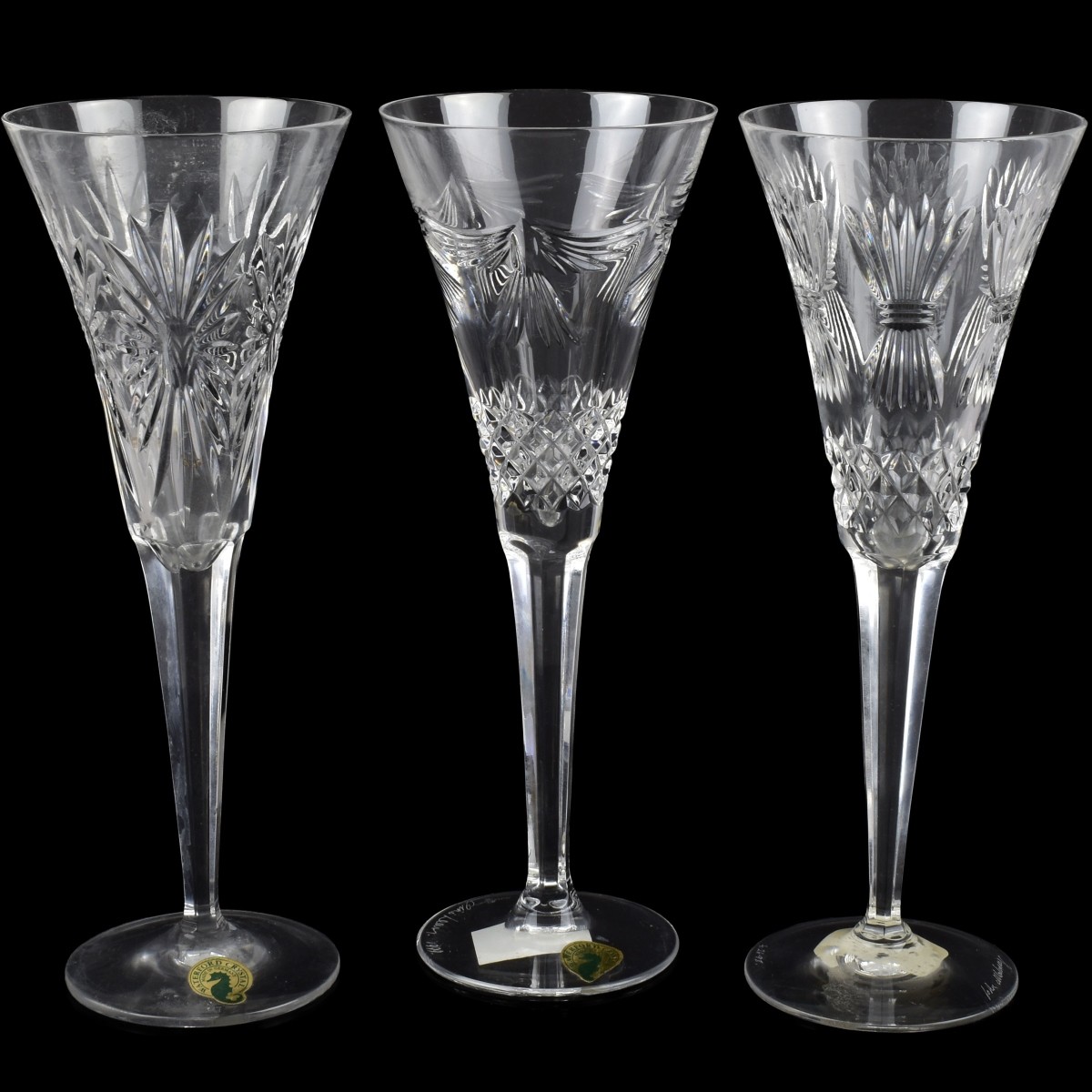 Waterford Cut Crystal Millenium Flutes