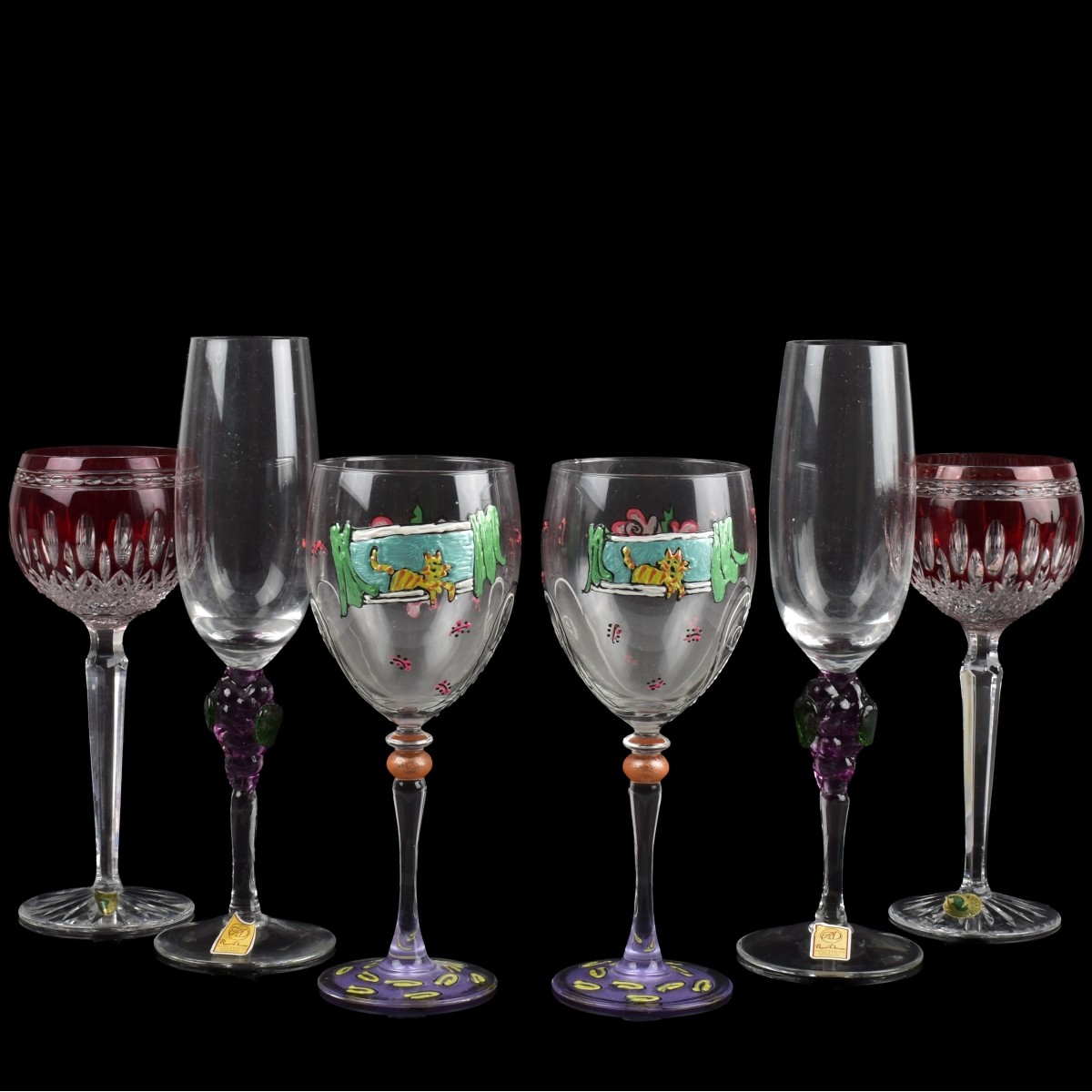 Assortment of Bar Ware Glasses