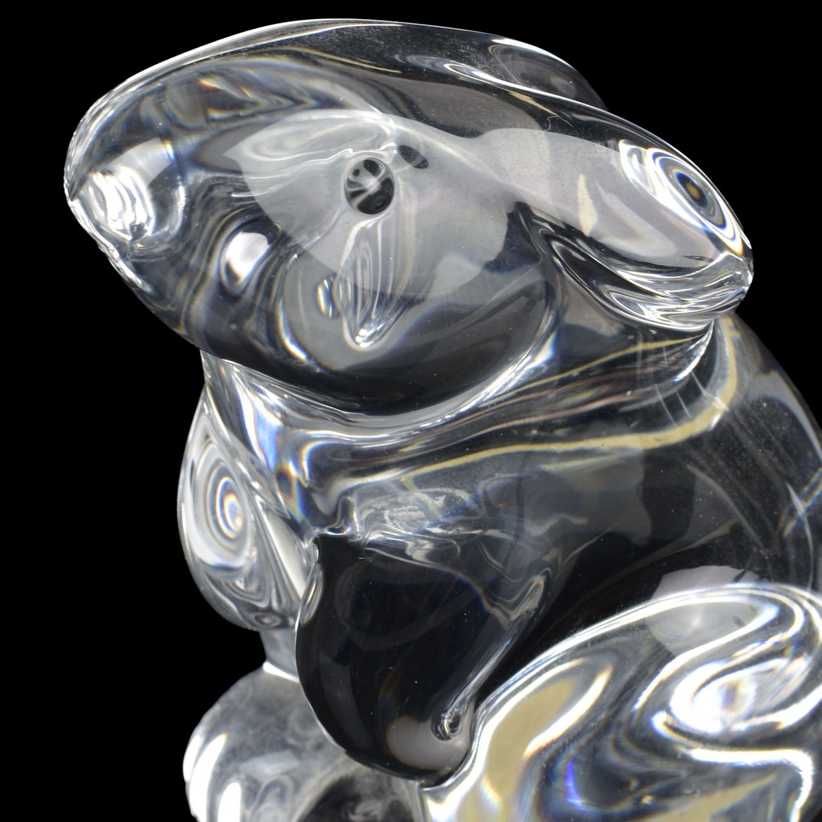 Two Baccarat Crystal Sculptures