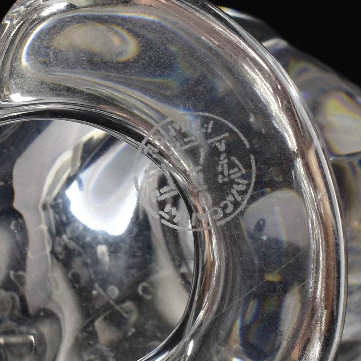 Two Baccarat Crystal Sculptures