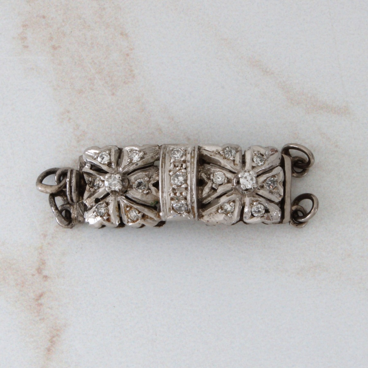 Diamond and 14K Clasp
