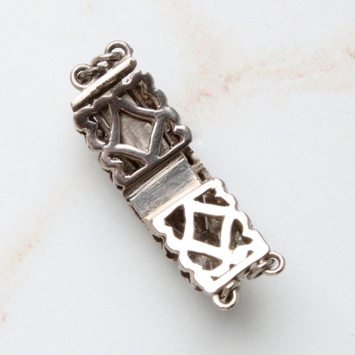 Diamond and 14K Clasp