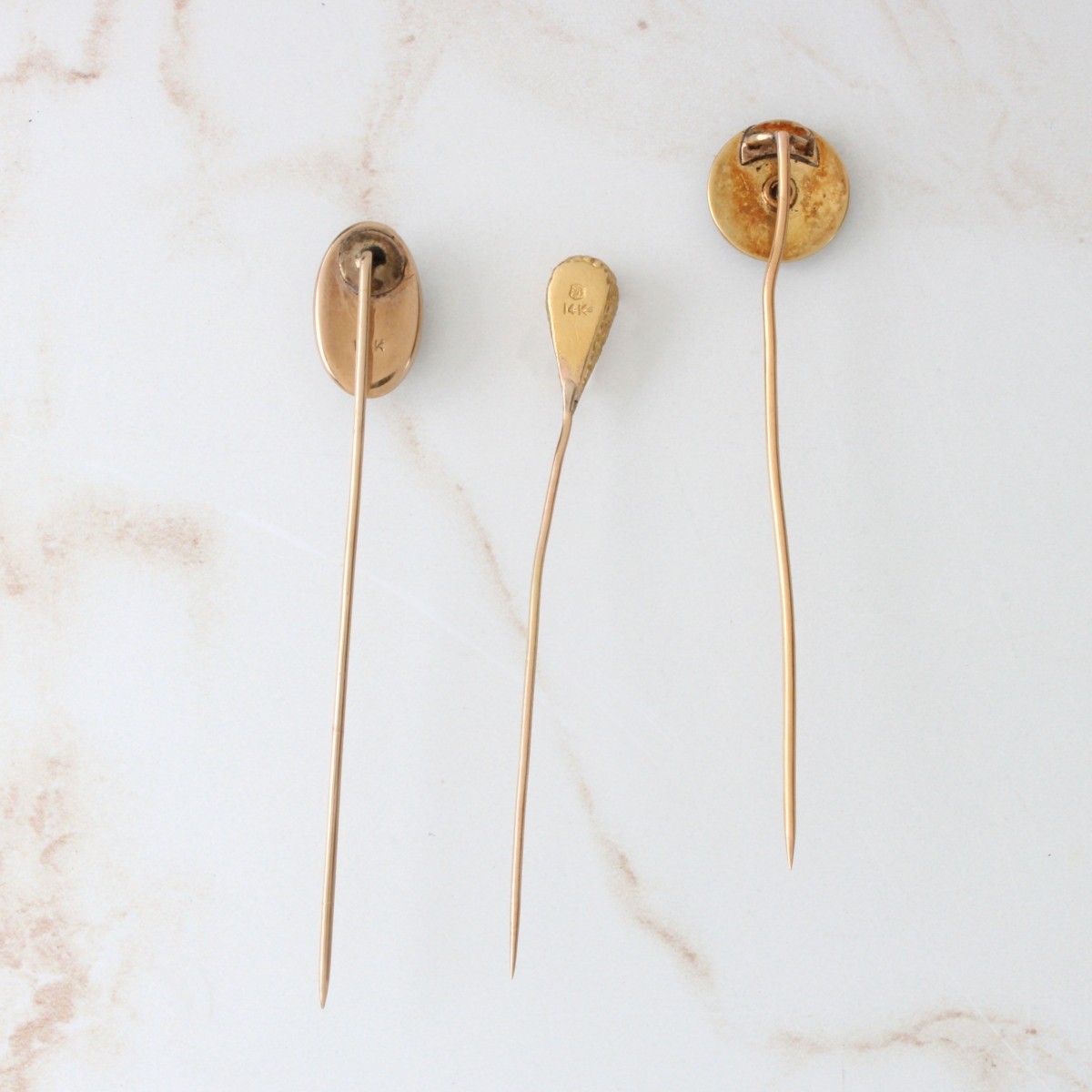 Antique Gold Stickpins