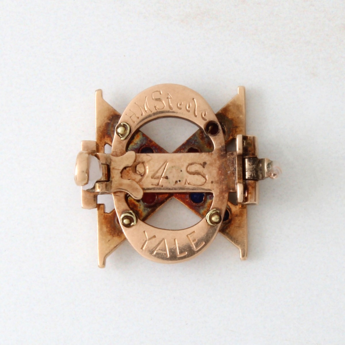Gemstone and 14K Pin