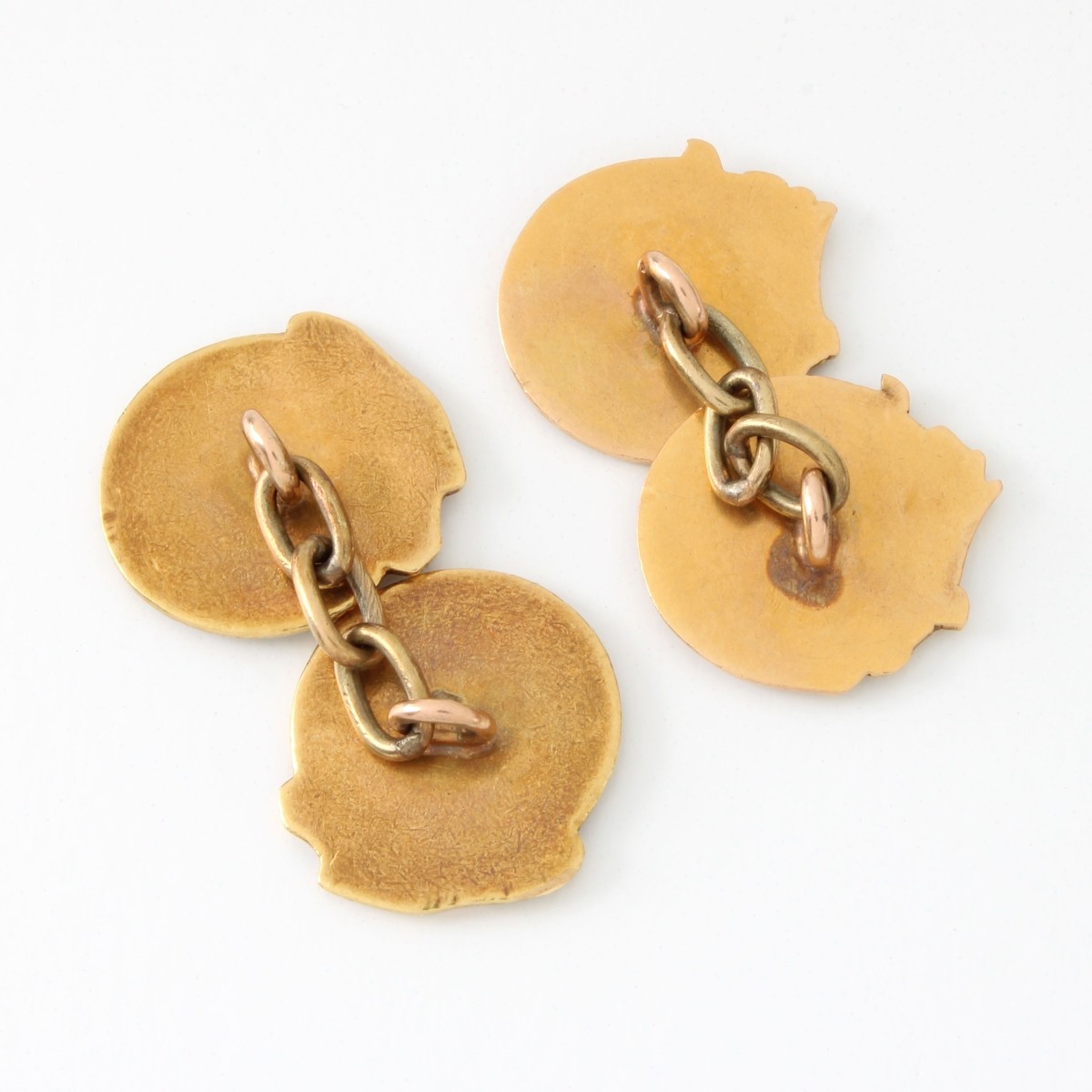 Art Nouveau 14K Cufflinks