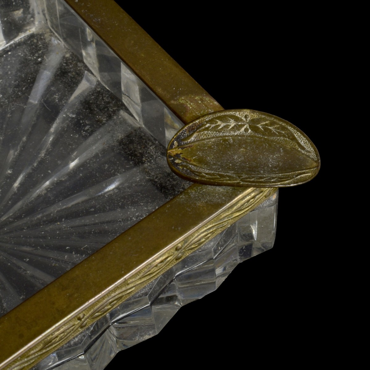 Vintage Baccarat Style Box and Ashtray