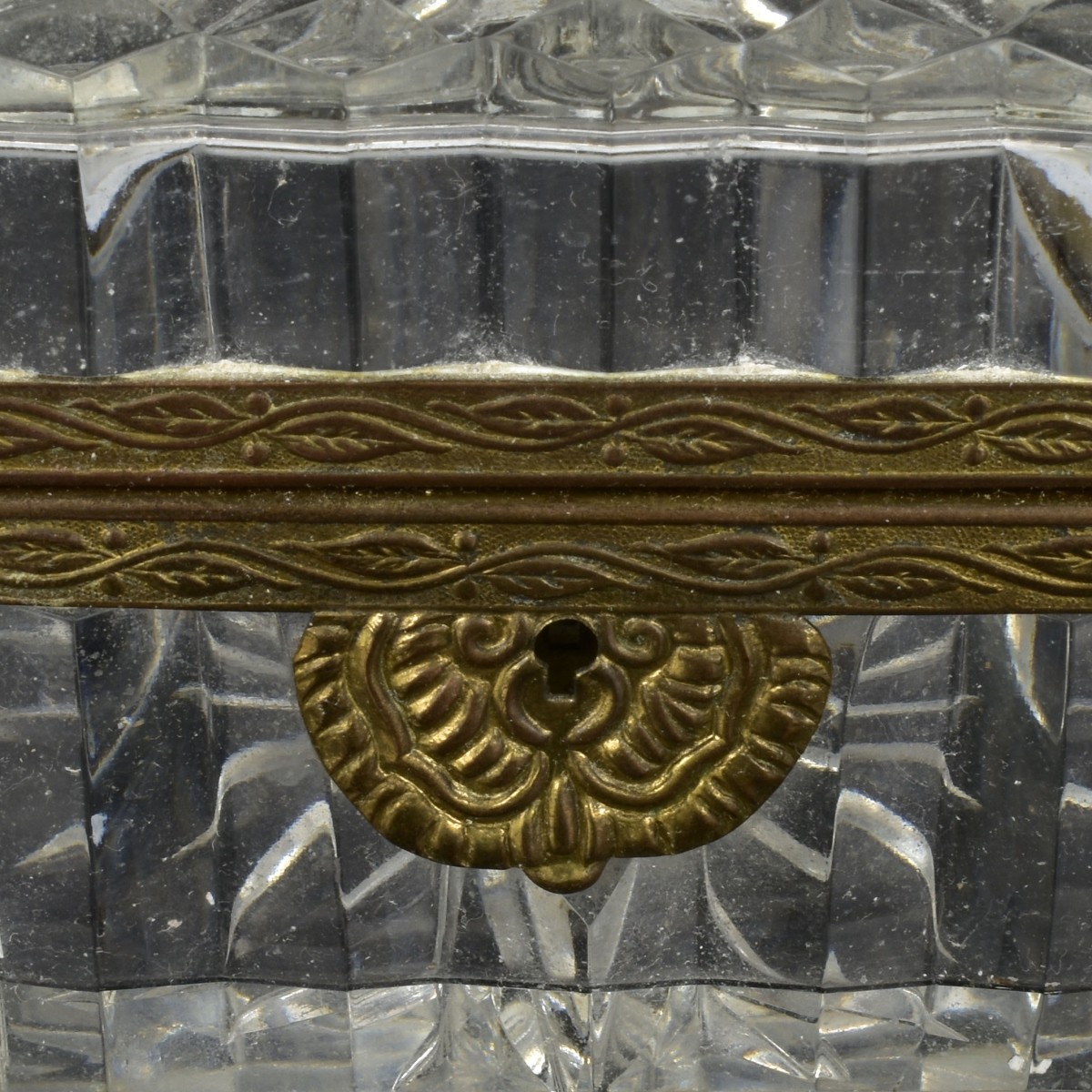 Vintage Baccarat Style Box and Ashtray